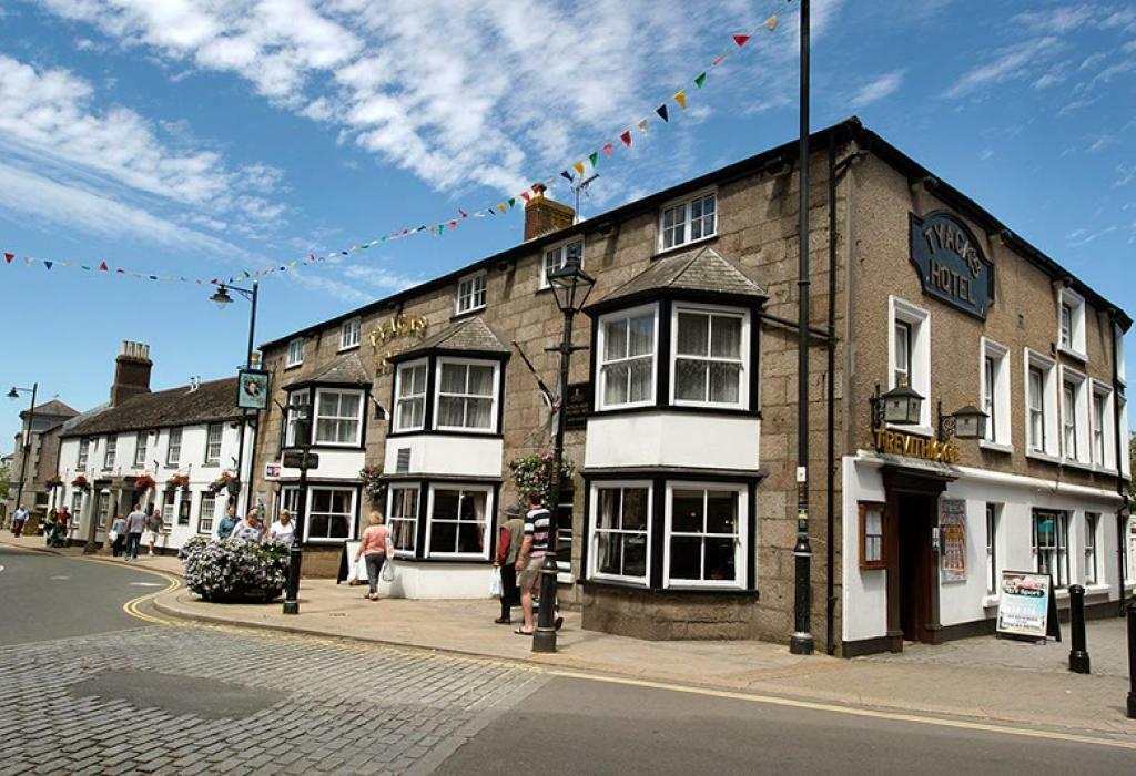 Tyacks Hotel Camborne Exterior foto